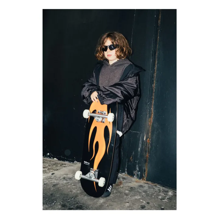 Skateboard Sunny Flame | Noir- Image produit n°1