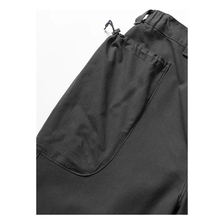 Pantalon Gardener Pants Coton Bio | Noir foncé- Image produit n°6