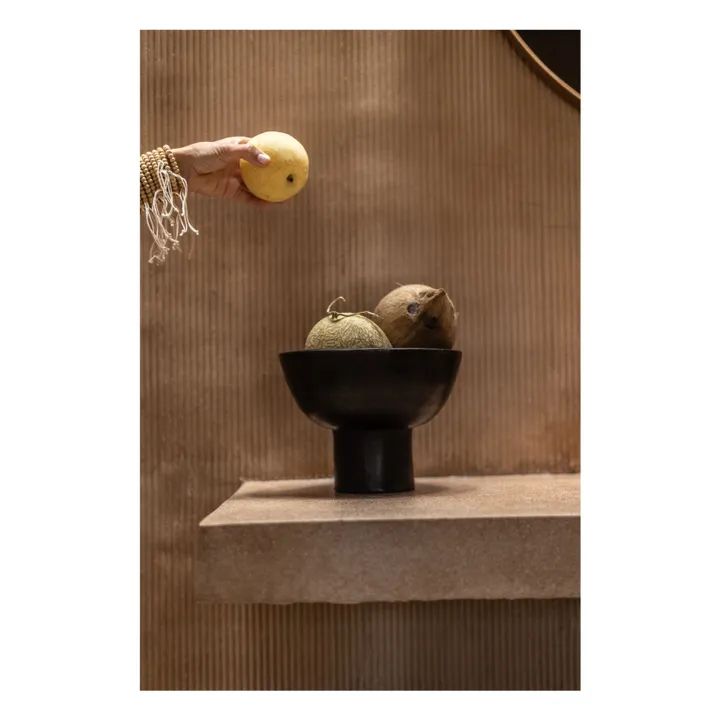 Corbeille à fruits en terracotta | Marron- Image produit n°2