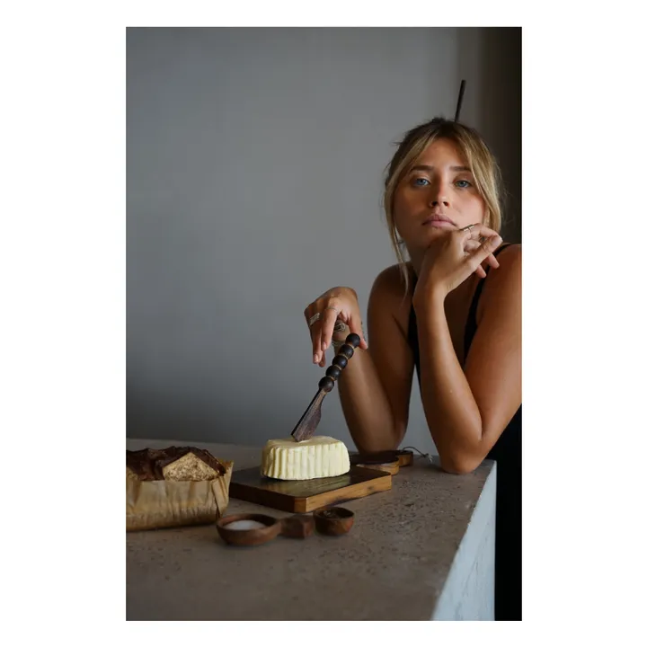 Couteau à beurre en bois de teck | Teck- Image produit n°2