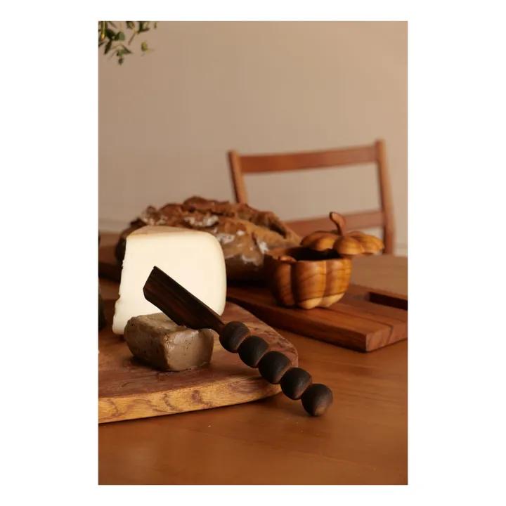Couteau à beurre en bois de teck | Teck- Image produit n°1