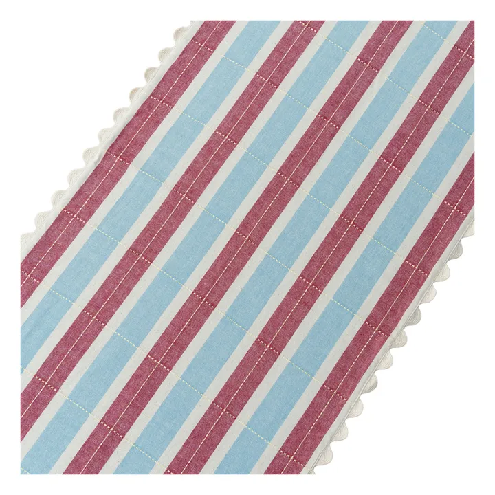 Chemin de table en coton bio | Bordeaux- Image produit n°0