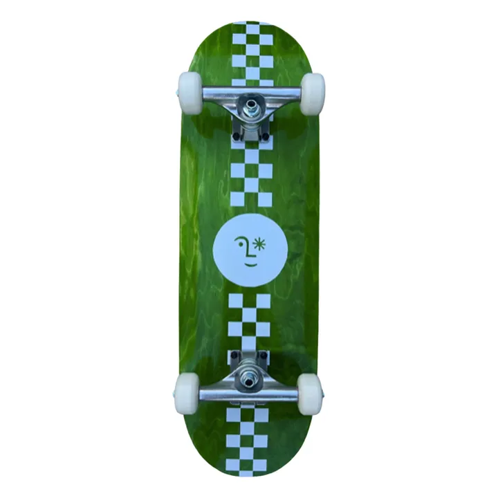Skateboard Sunny Damier | Vert- Image produit n°0