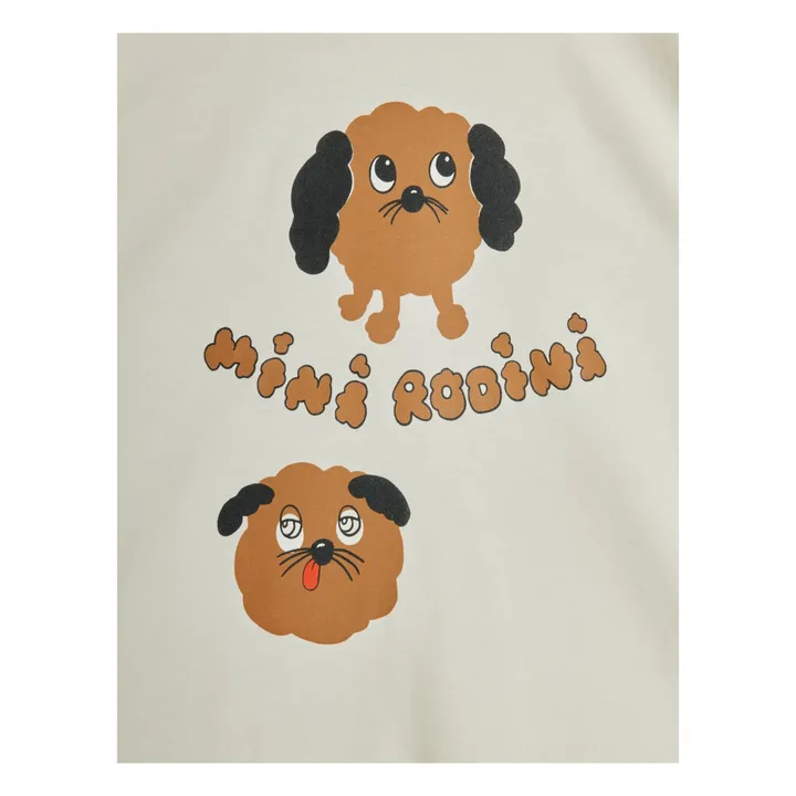 T-shirt Doggies Coton Bio | Blanc- Image produit n°2