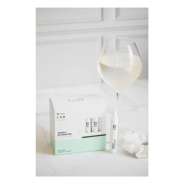 Compléments alimentaires Absolu de Kératine - 28 shots | Non teinté- Image produit n°1