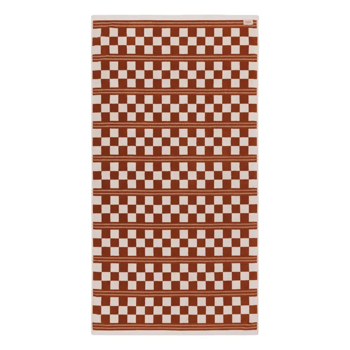 Drap de bain Busby | Terracotta- Image produit n°4