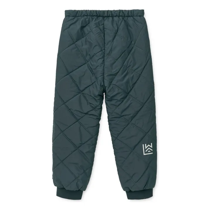 Ensemble Thermique Zella Fibres Recyclées | Bleu- Image produit n°3