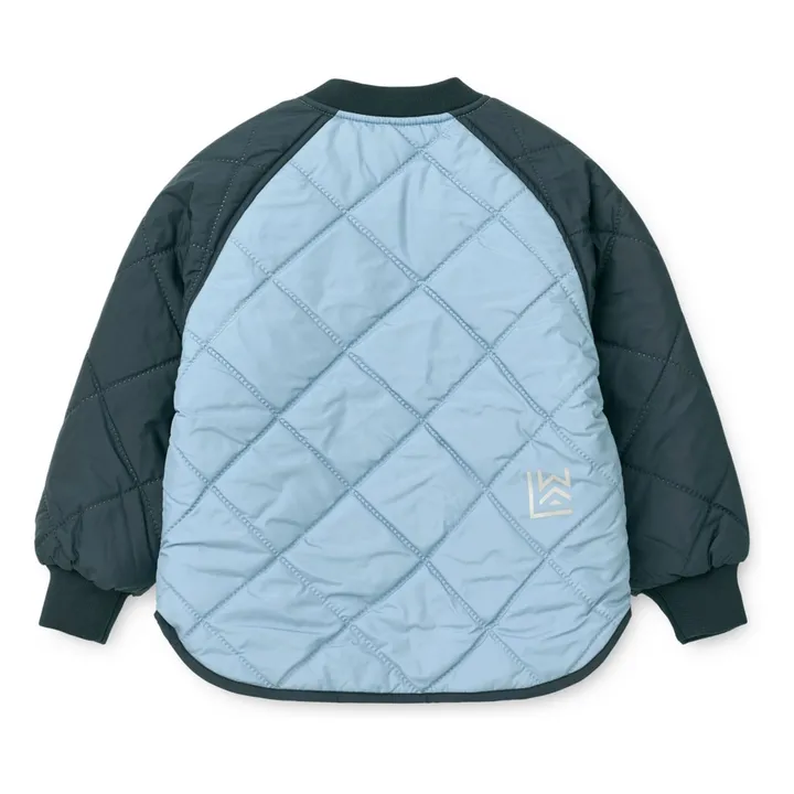 Ensemble Thermique Zella Fibres Recyclées | Bleu- Image produit n°8