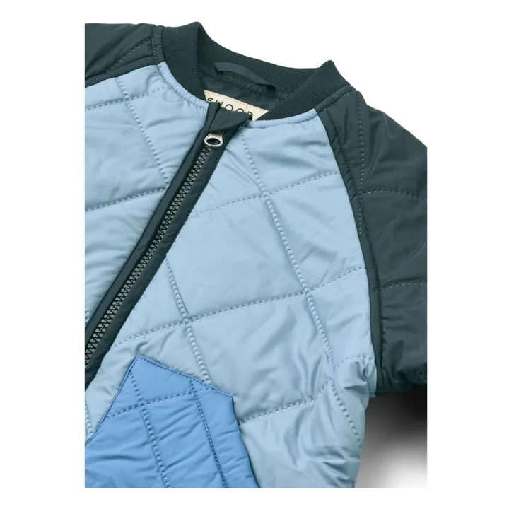 Ensemble Thermique Zella Fibres Recyclées | Bleu- Image produit n°6