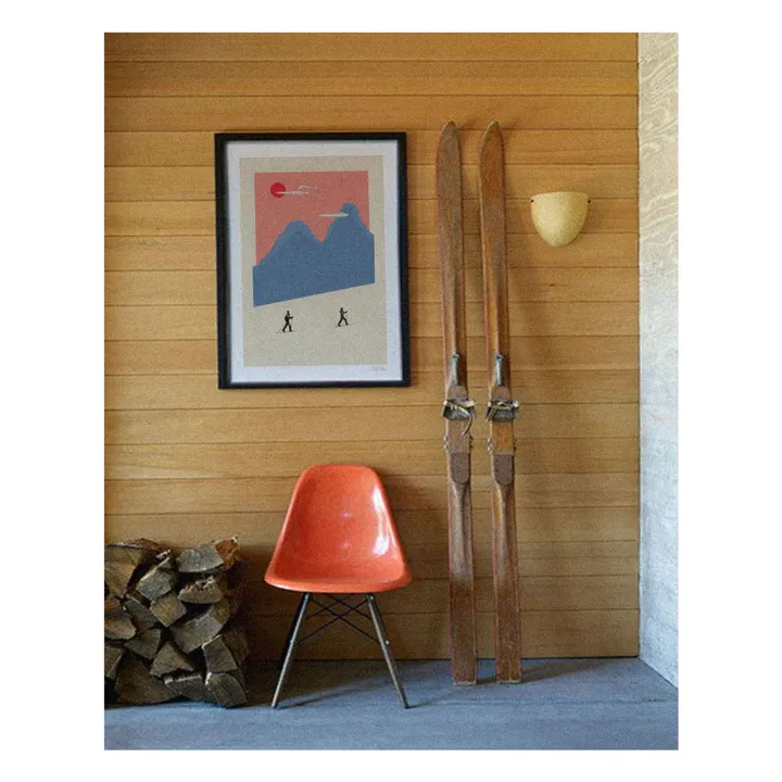 Affiche Mountain n°5 Crosscountry - Édition Limitée | Rose- Image produit n°1