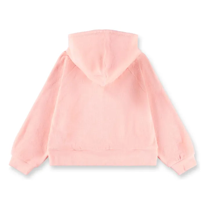 Sweat Minelli Coton Bio | Rose pêche- Image produit n°4