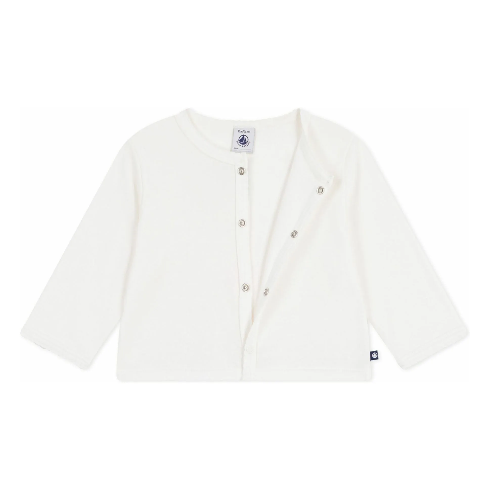 Gilet Uni | Blanc- Image produit n°1