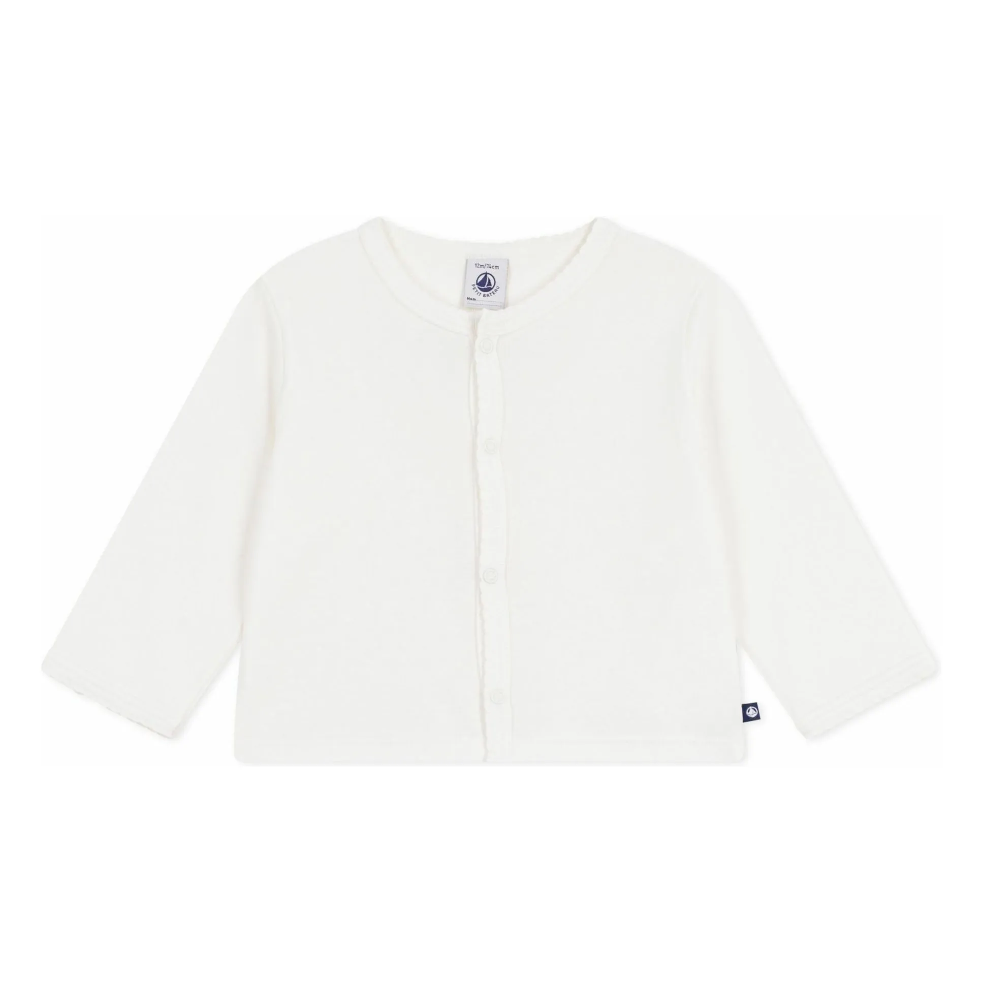 Gilet Uni | Blanc- Image produit n°0