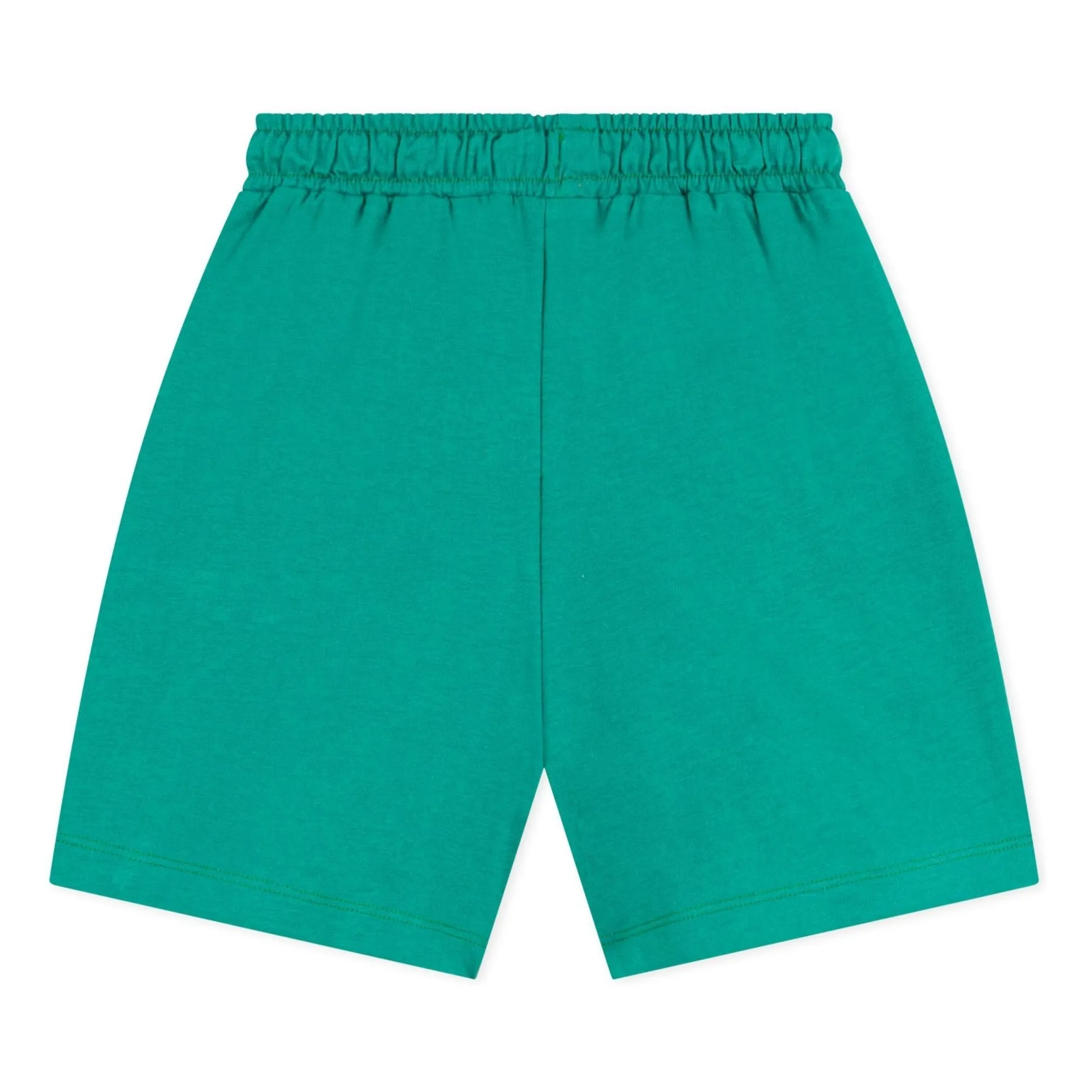 Bermuda Uni Coton Bio | Vert- Image produit n°2