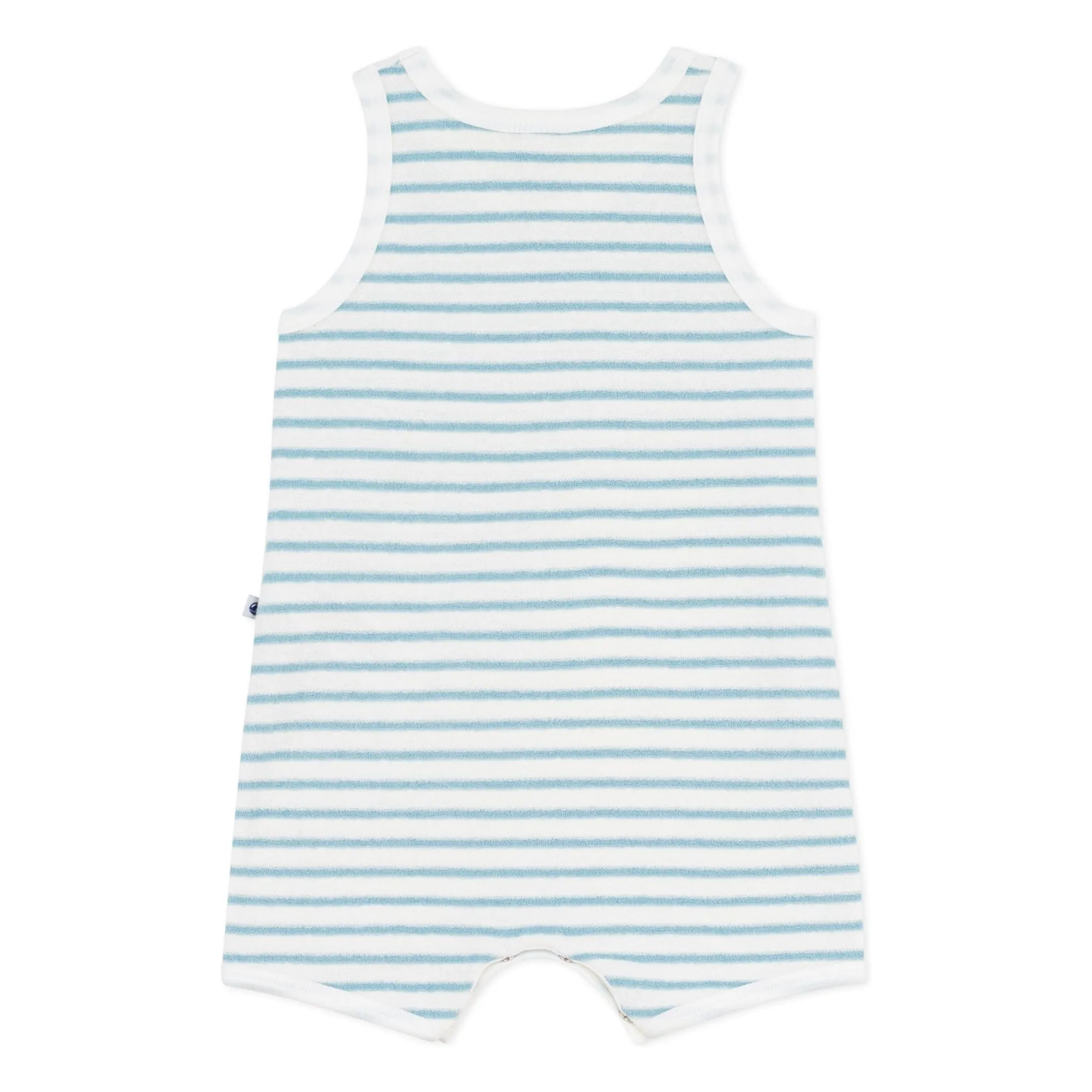 Combishort Rayée Eponge | Bleu- Image produit n°4