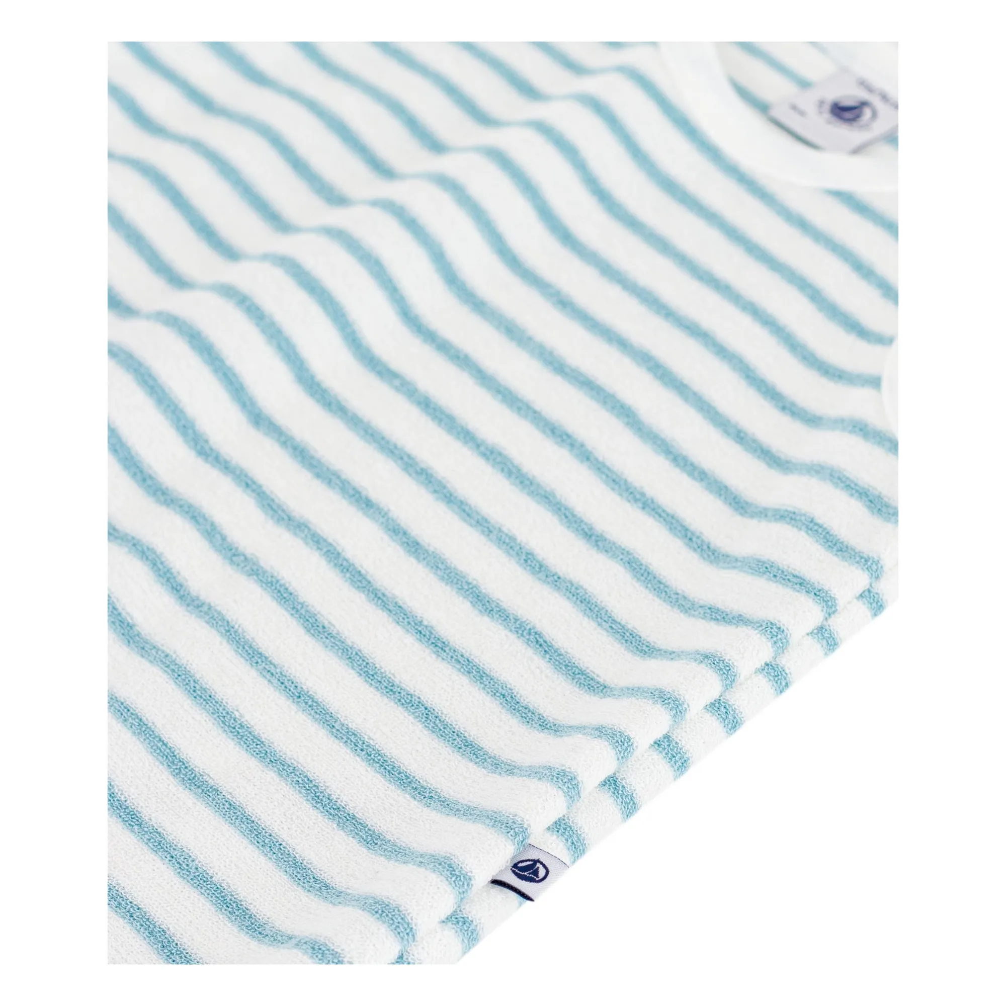 Combishort Rayée Eponge | Bleu- Image produit n°3