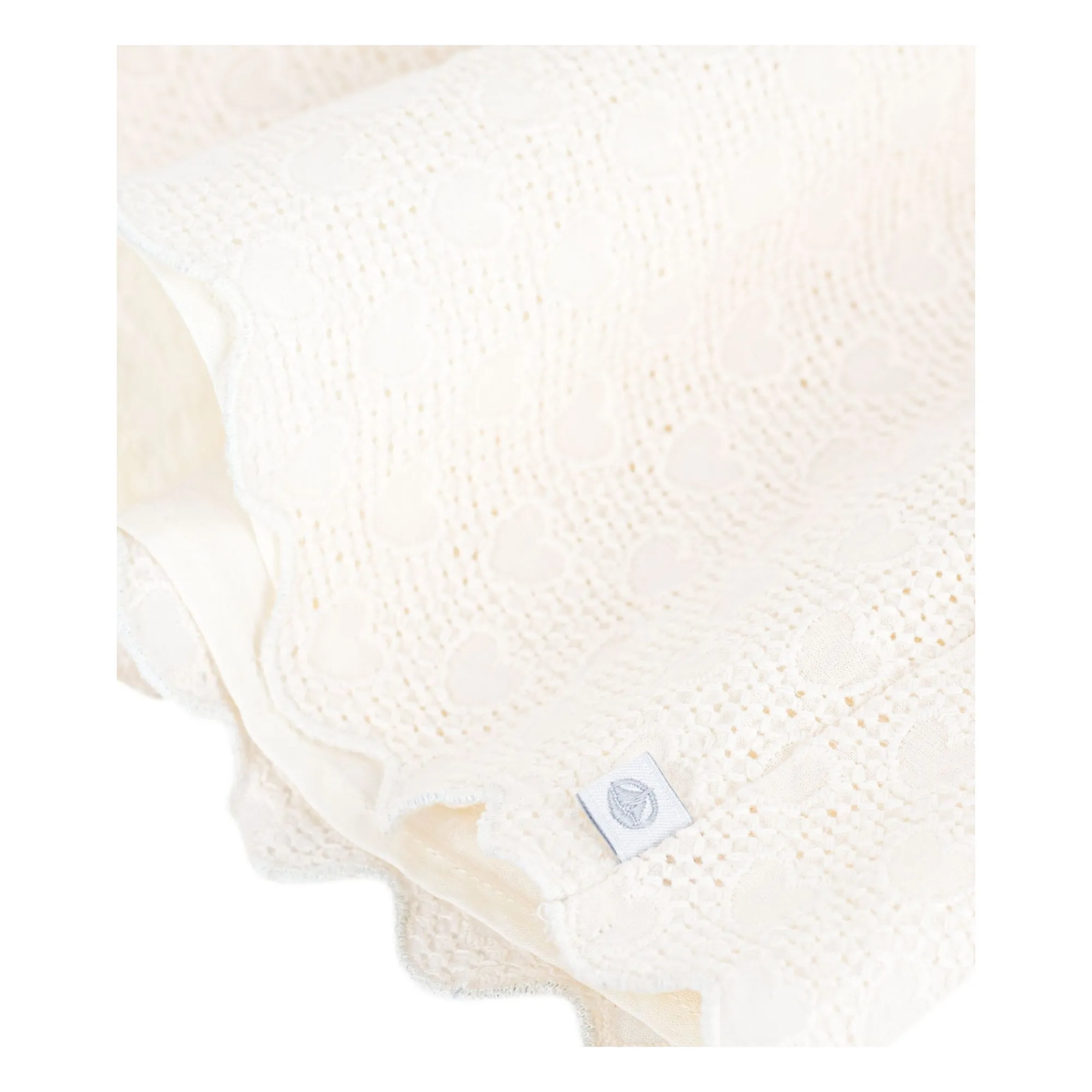Blouse Broderie Anglaise Coton Bio | Ecru- Image produit n°1