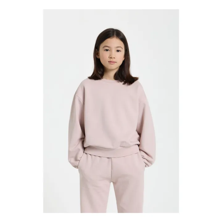 Jogger Kiwi Coton Bio | Rose pâle- Image produit n°10