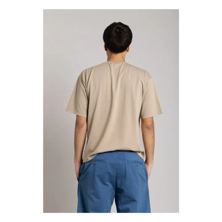 T-shirt Solal Coton Bio | Taupe- Image produit n°4