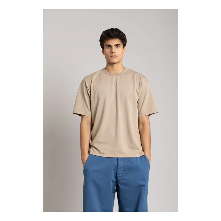 T-shirt Solal Coton Bio | Taupe- Image produit n°1