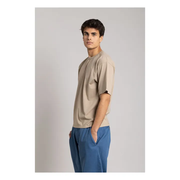 T-shirt Solal Coton Bio | Taupe- Image produit n°7