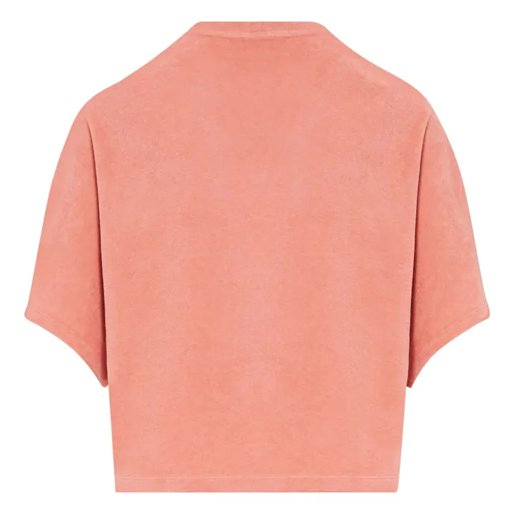 Sweat Eponge Gali Coton Bio | Rose- Image produit n°3