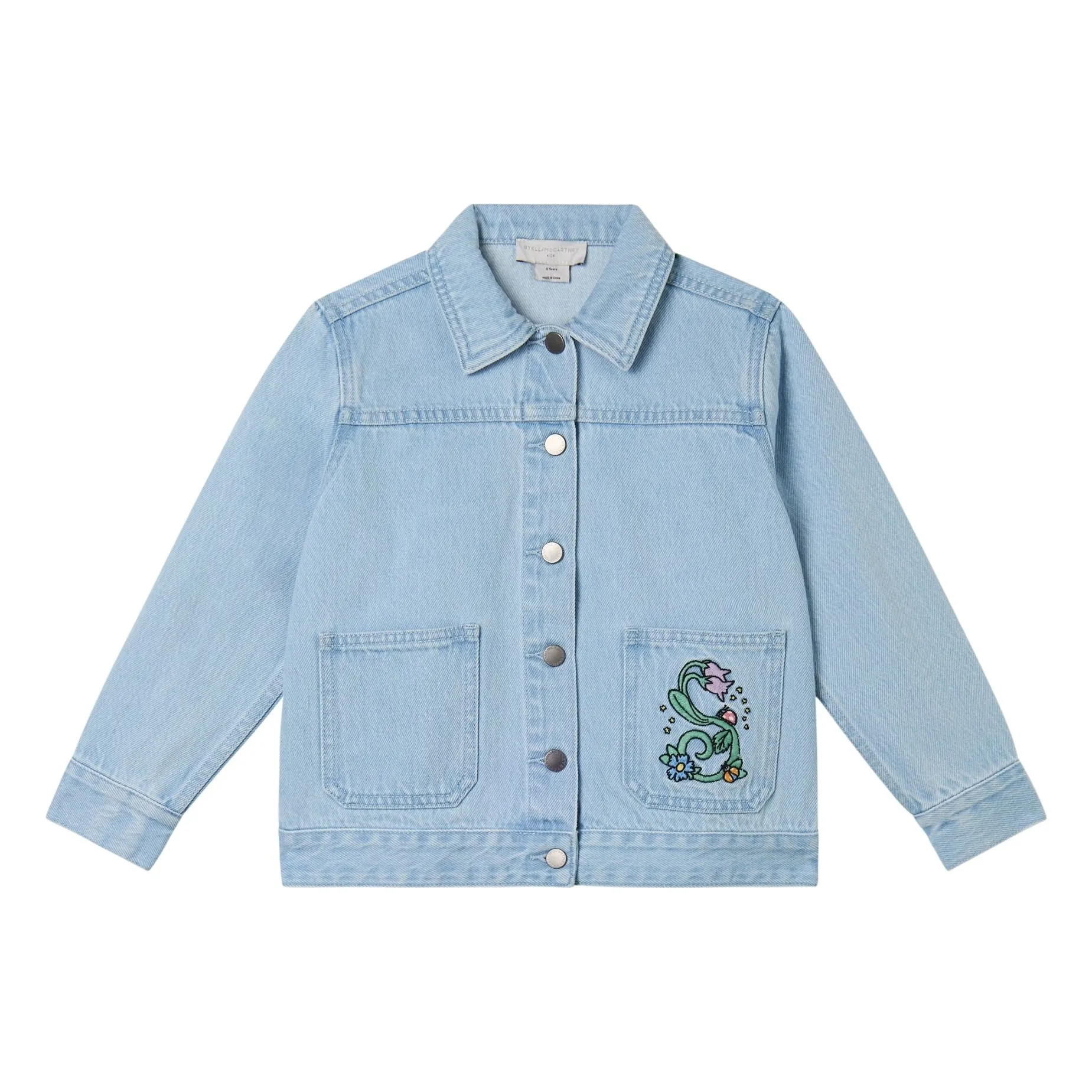 Veste Denim Coton Bio | Bleu- Image produit n°0
