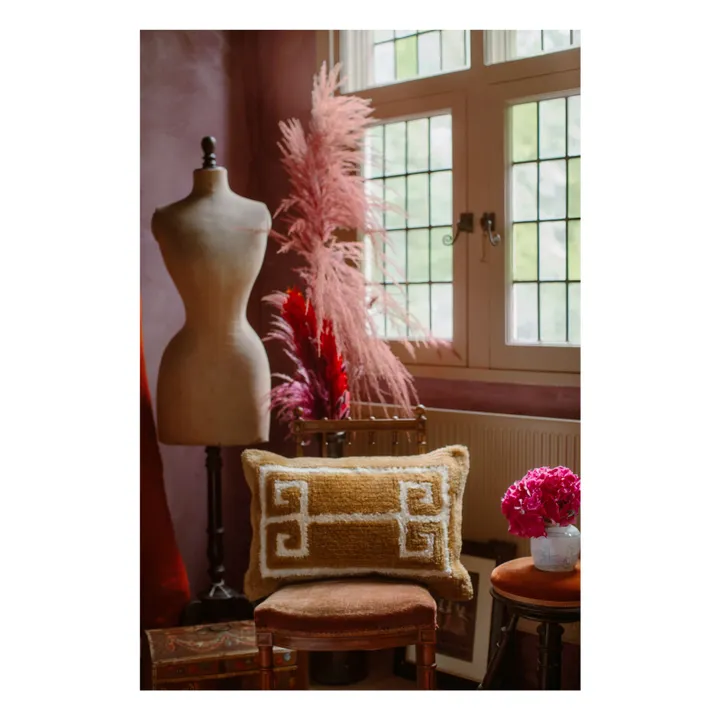 Housse de coussin Clair | Sable- Image produit n°1