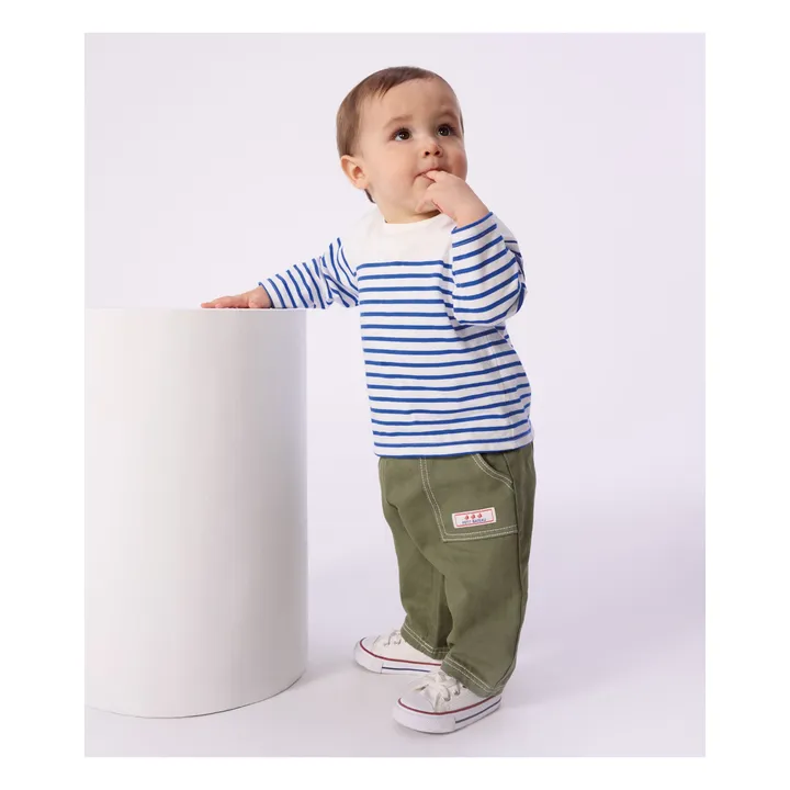 Camiseta Marinière | Blanco- Imagen del producto n°1