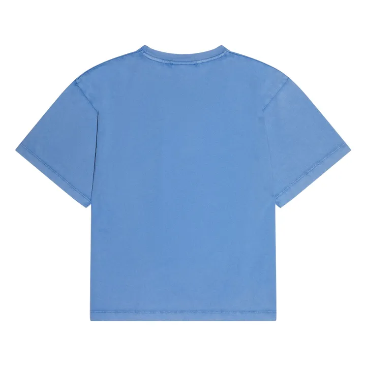 T-shirt King Coton Bio | Bleu roi- Image produit n°3
