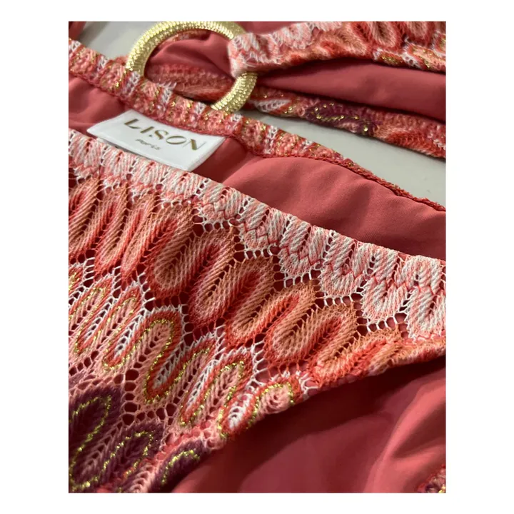 Lison Paris Sunset Bikini Bottom Coral Smallable