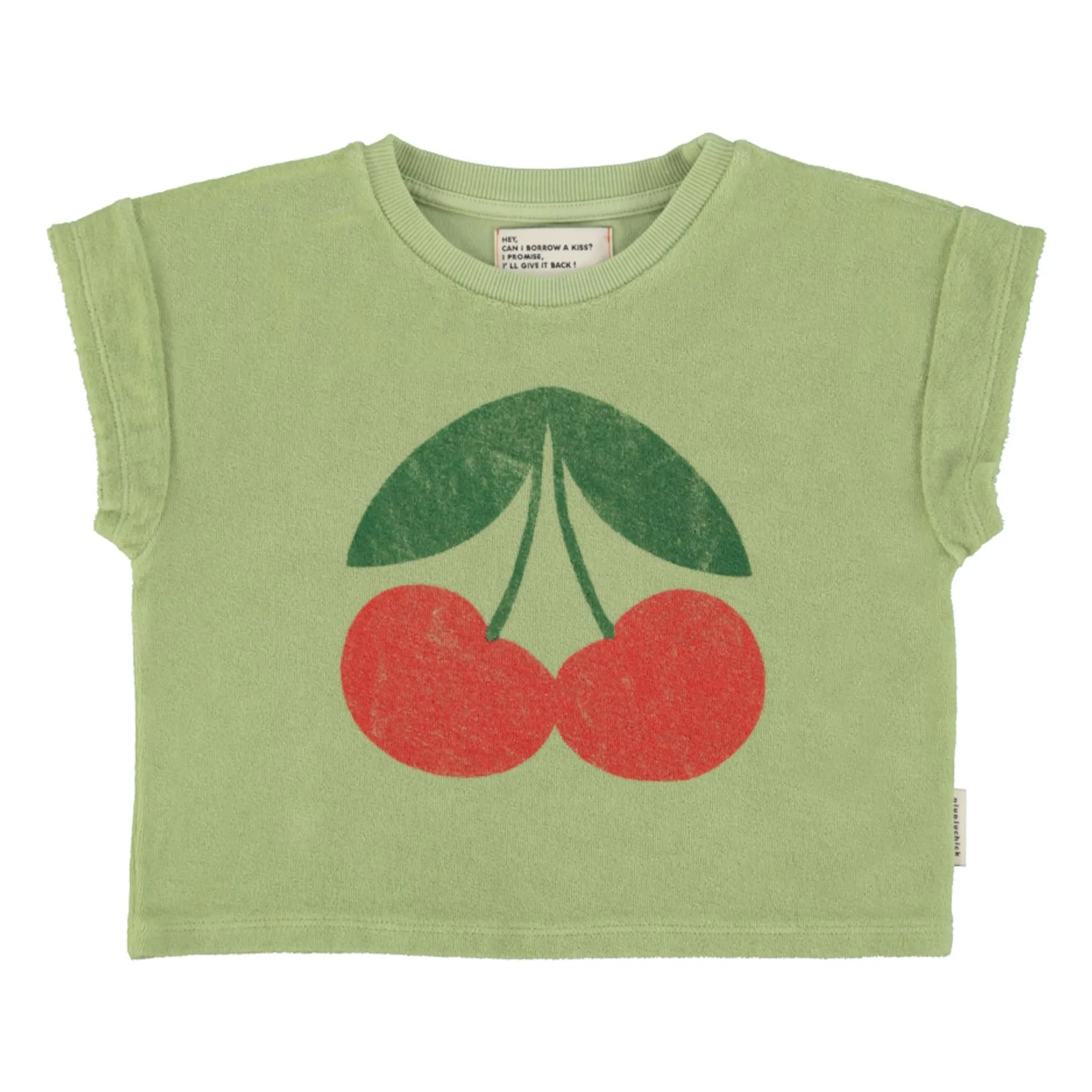 T-shirt Ma Chérie Eponge Coton Bio | Olive- Image produit n°0