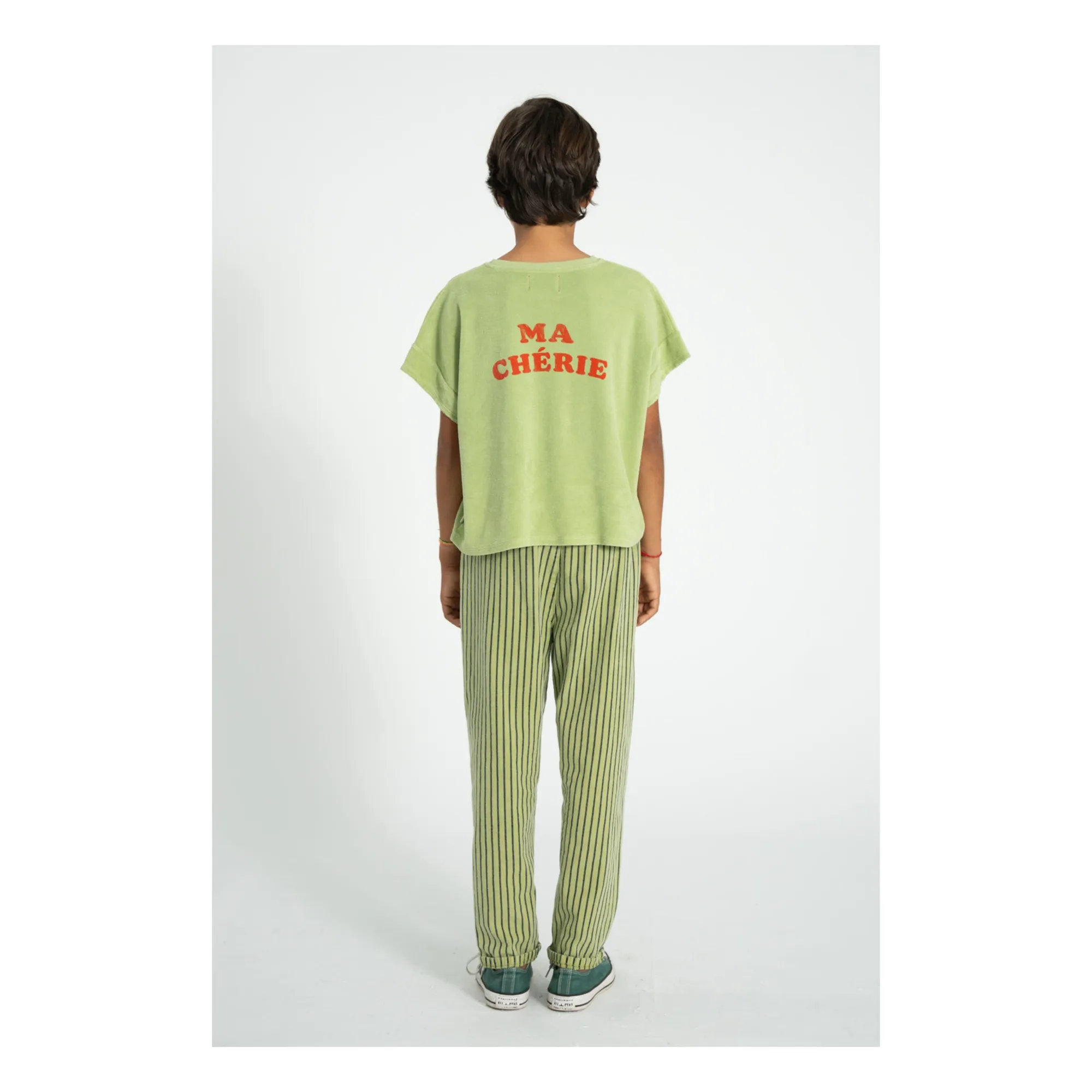 T-shirt Ma Chérie Eponge Coton Bio | Olive- Image produit n°6