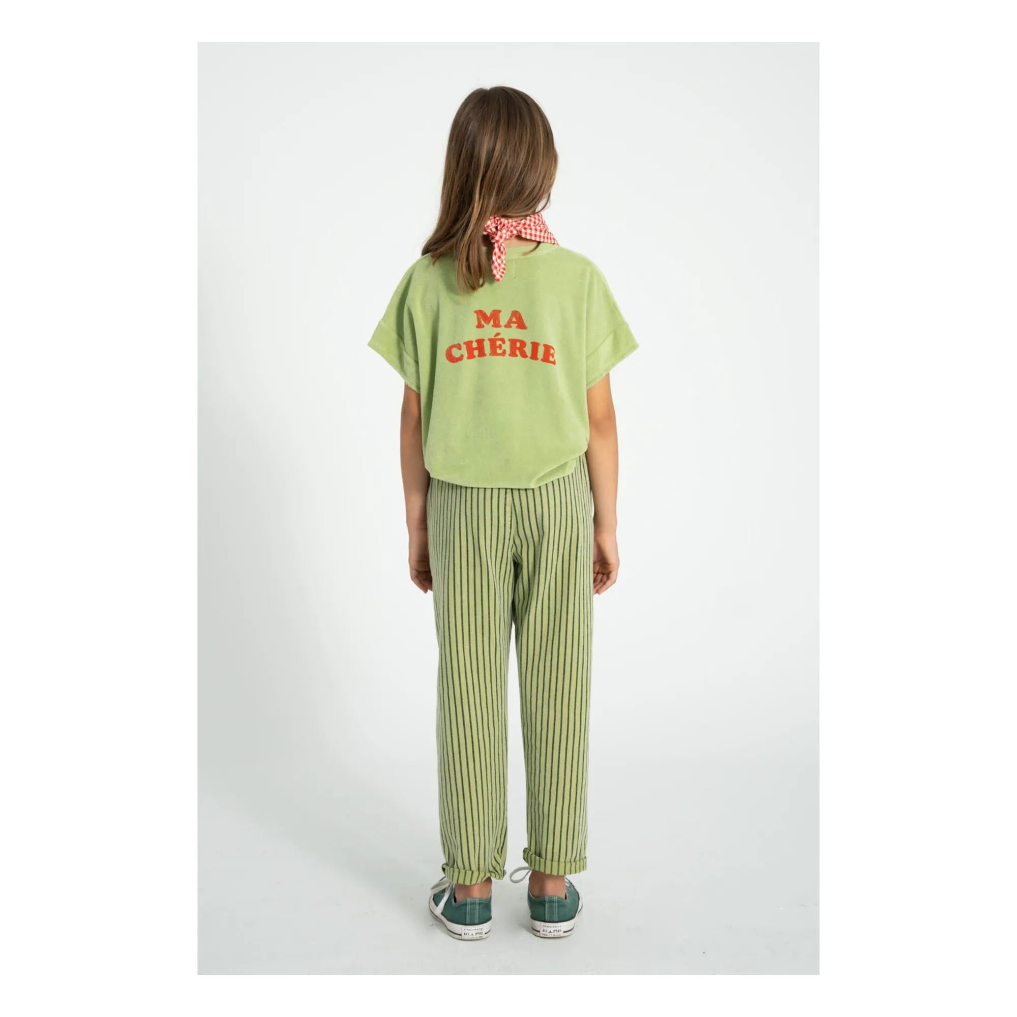T-shirt Ma Chérie Eponge Coton Bio | Olive- Image produit n°2