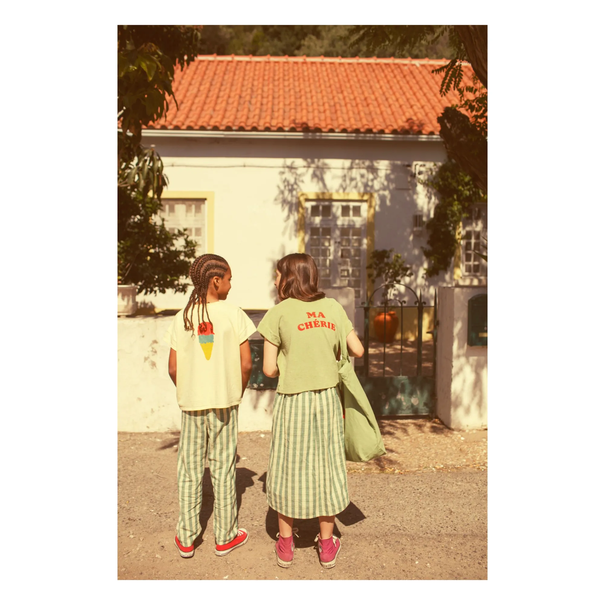 T-shirt Ma Chérie Eponge Coton Bio | Olive- Image produit n°8