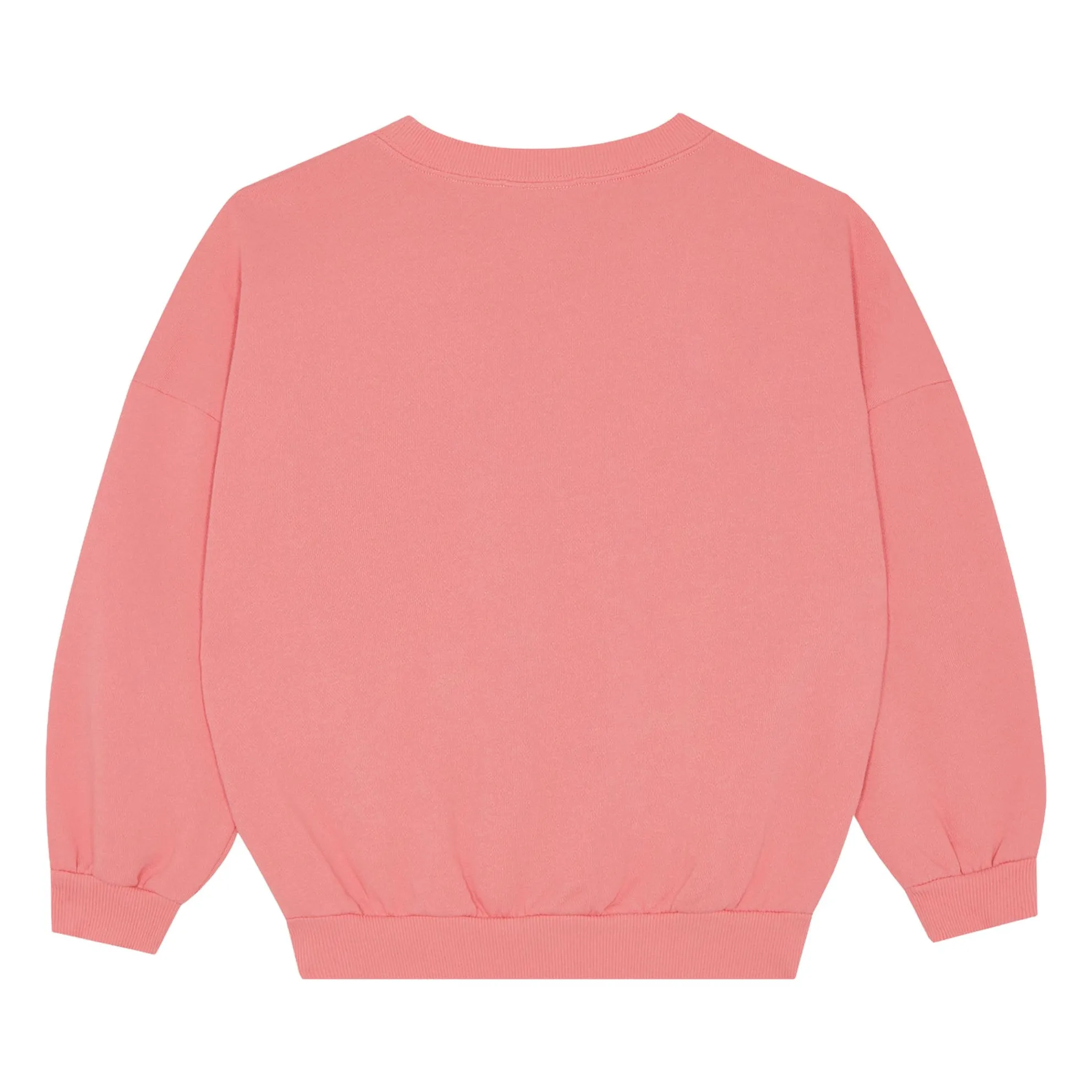 Sweat Oversize Etoile Filante Coton Bio | Rose bonbon- Image produit n°3