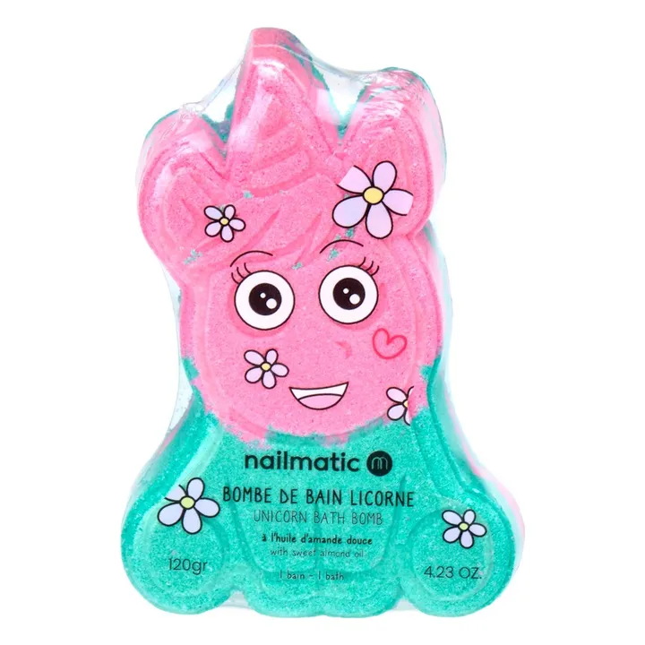 Bombe de bain Licorne Rose - 120g- Image produit n°0