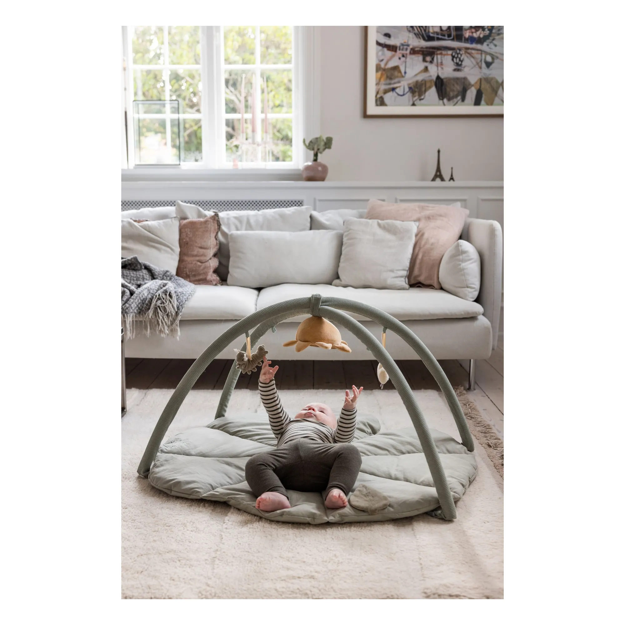 Alfombra de juego Woodland | Verde Gris- Imagen del producto n°7