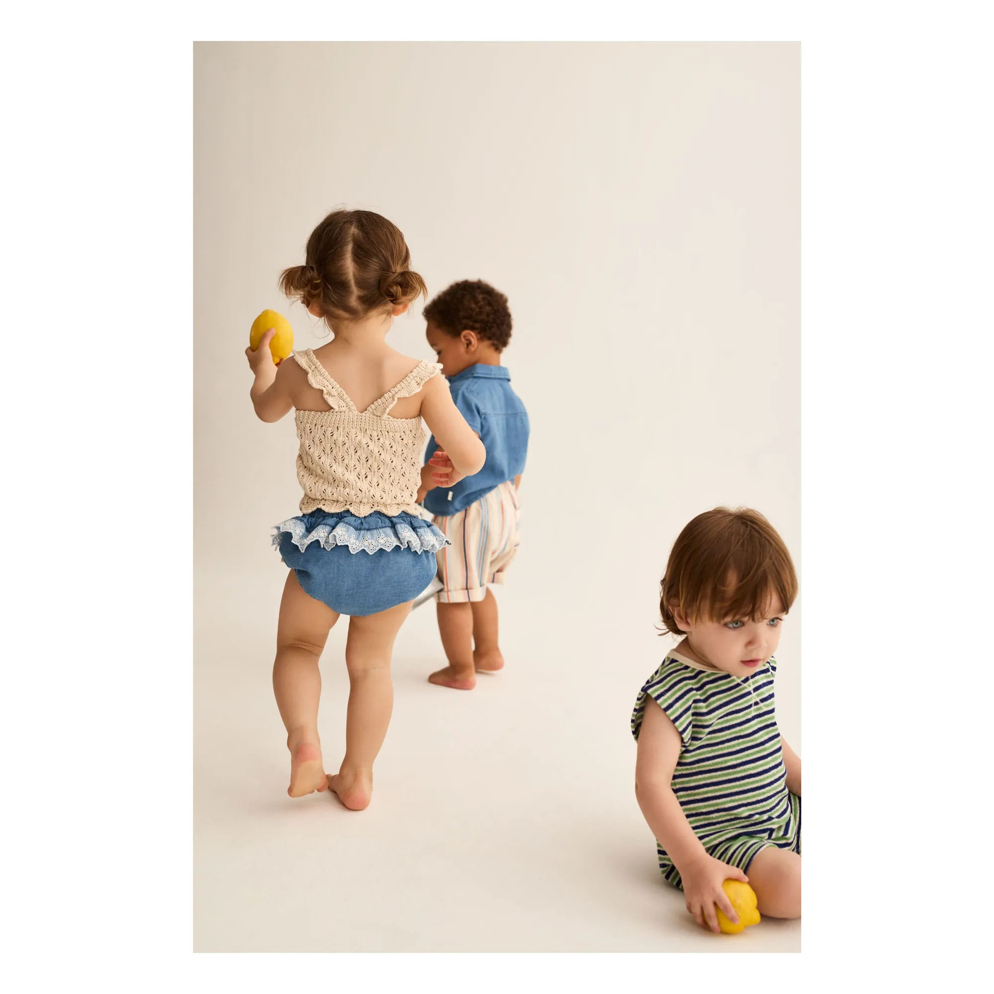 Bloomer Denim Tulip | Bleu- Image produit n°2