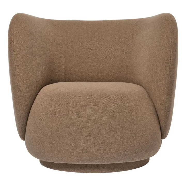 Fauteuil Rico | Marron- Image produit n°0