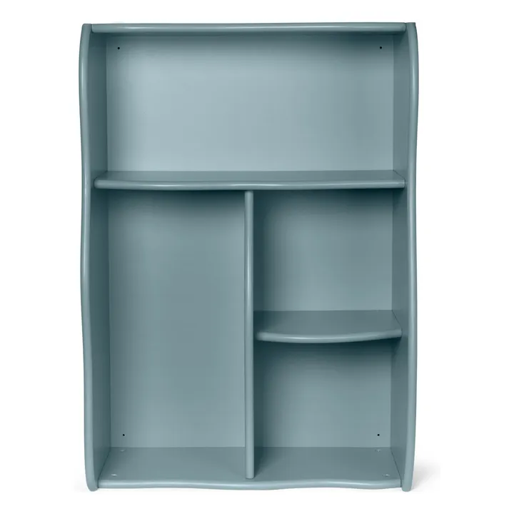Bibliothèque Slope | Bleu gris- Image produit n°0