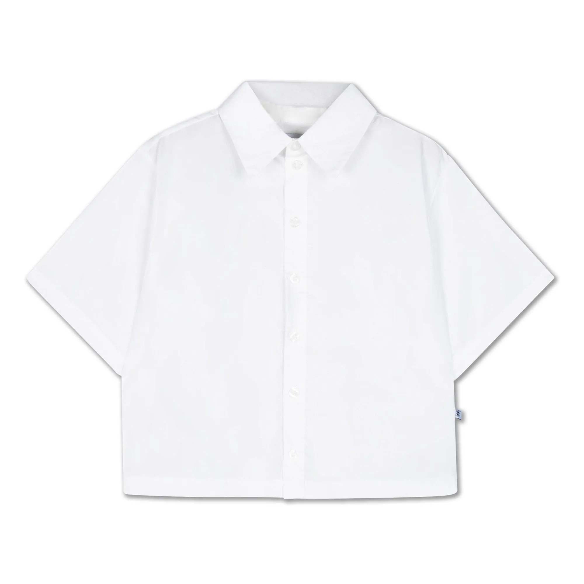 Chemise Boxy Coton Bio | Blanc- Image produit n°0