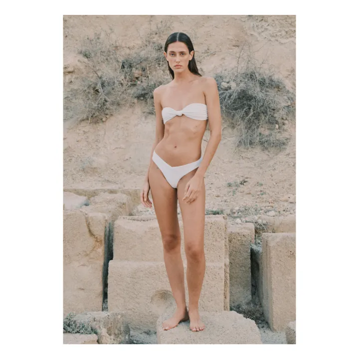 Bas de Maillot Le V | Ivoire- Image produit n°1