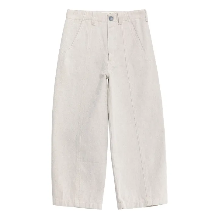 N°14 Pantalones Algodón Reciclado | Gris- Imagen del producto n°0