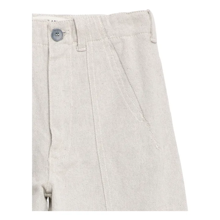 N°14 Pantalones Algodón Reciclado | Gris- Imagen del producto n°3