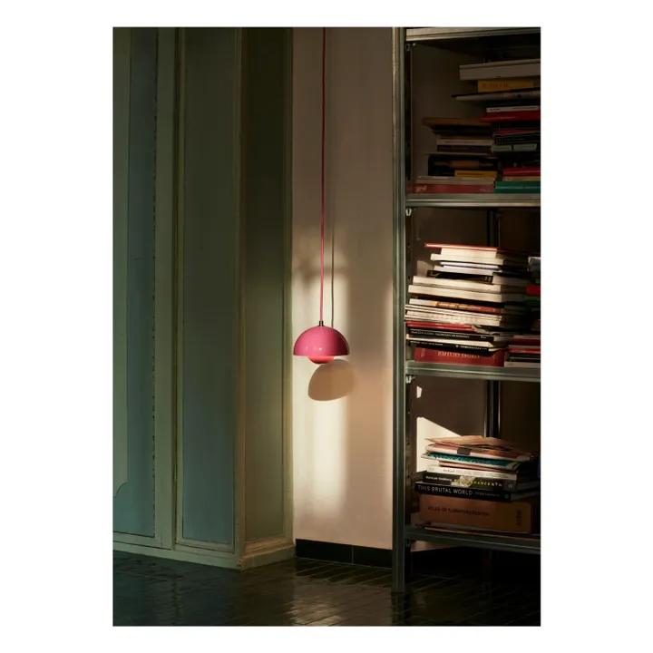 Suspension Flowerpot VP10, Verner Panton | Rose- Image produit n°1