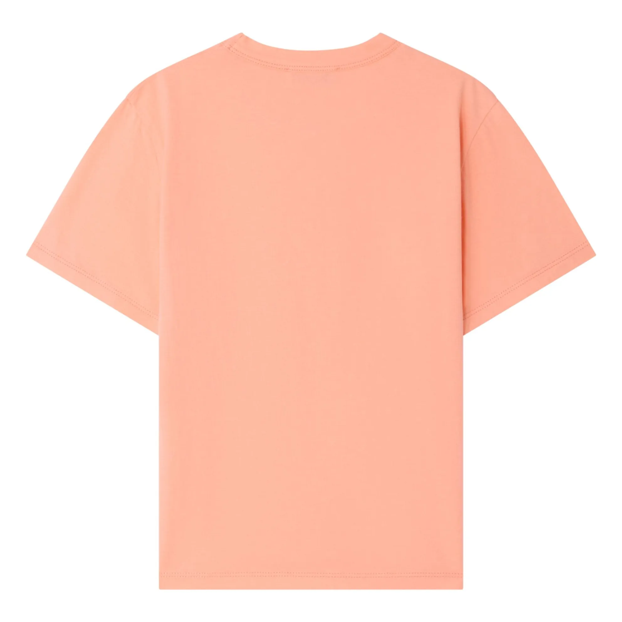 Camiseta Elrador de algodón orgánico | Coral- Imagen del producto n°2