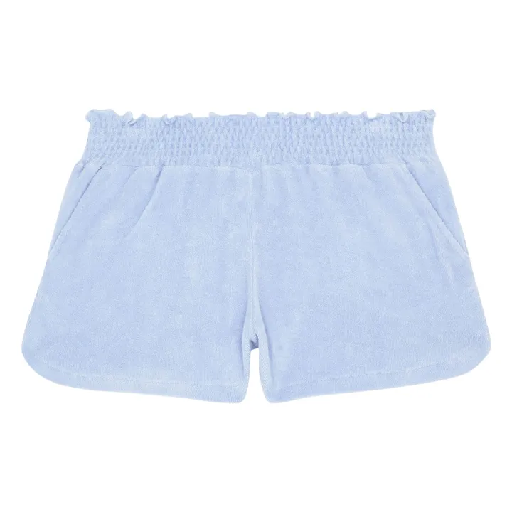 Short Fille Eponge Bio | Ice blue- Image produit n°0