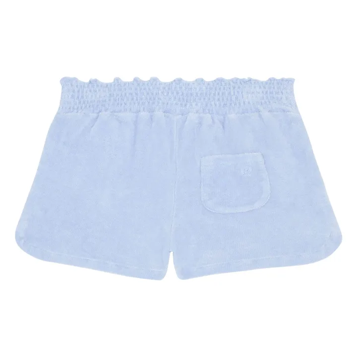 Short Fille Eponge Bio | Ice blue- Image produit n°1