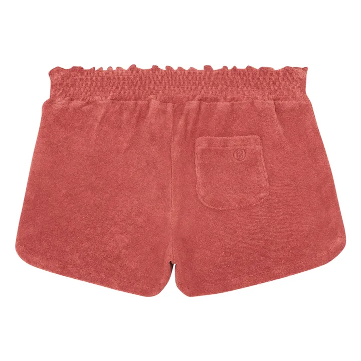 Short Fille Eponge Bio | Terracotta- Image produit n°1